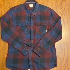Vans “Off The Wall” button down flannel